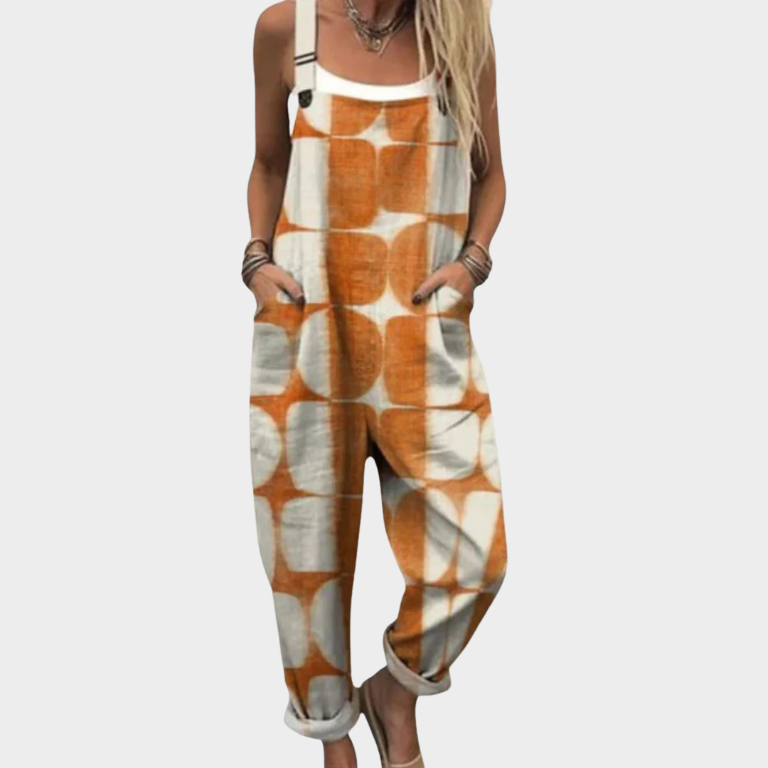 Annabel | Comfortable Printed Overalls