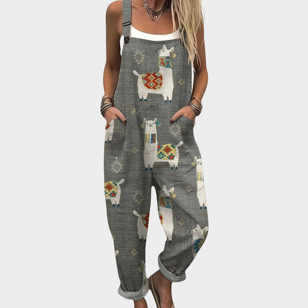 Patriciah | Comfortable Printed Jumpsuit