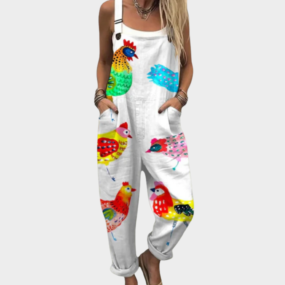 Sufia | Comfortable Printed Jumpsuit