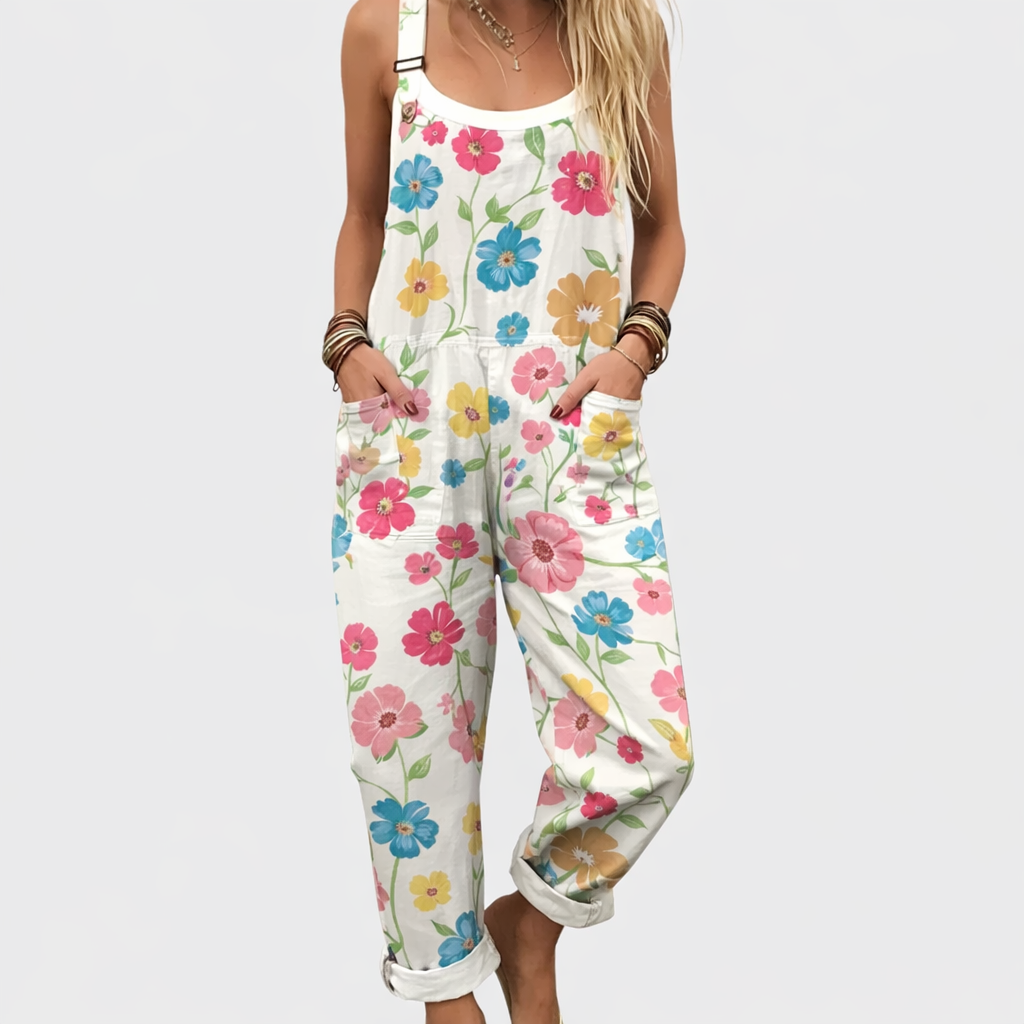 Corrine | Comfortable Printed Jumpsuit