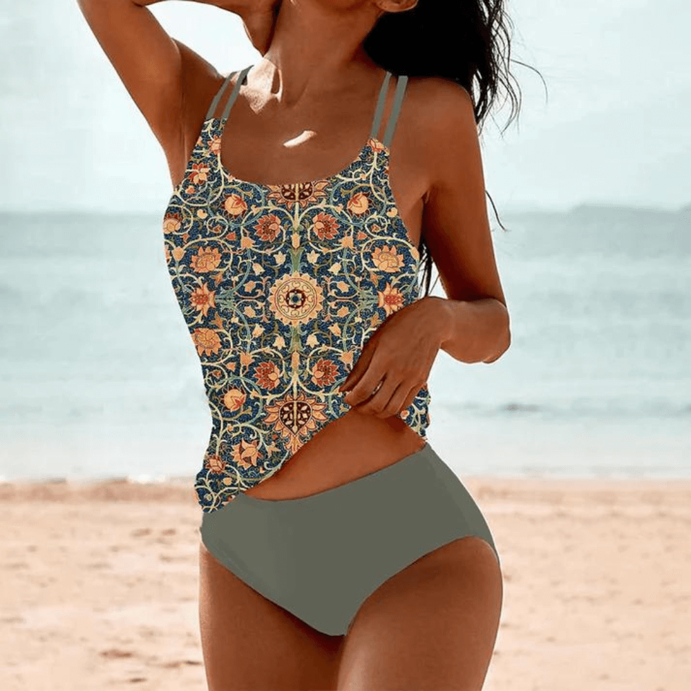 Lianmei | Elegant Printed Swimsuit