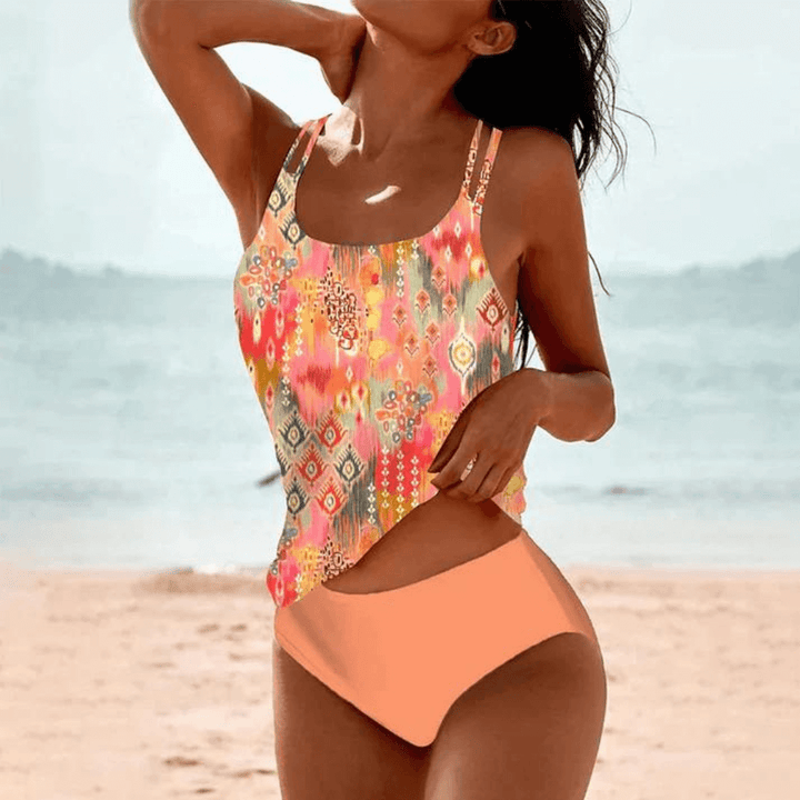 Lianmei | Elegant Printed Swimsuit